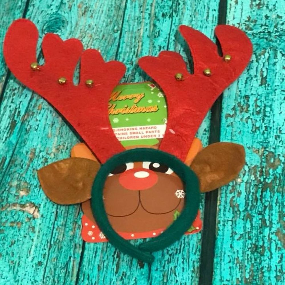Rudolph Antler Headband